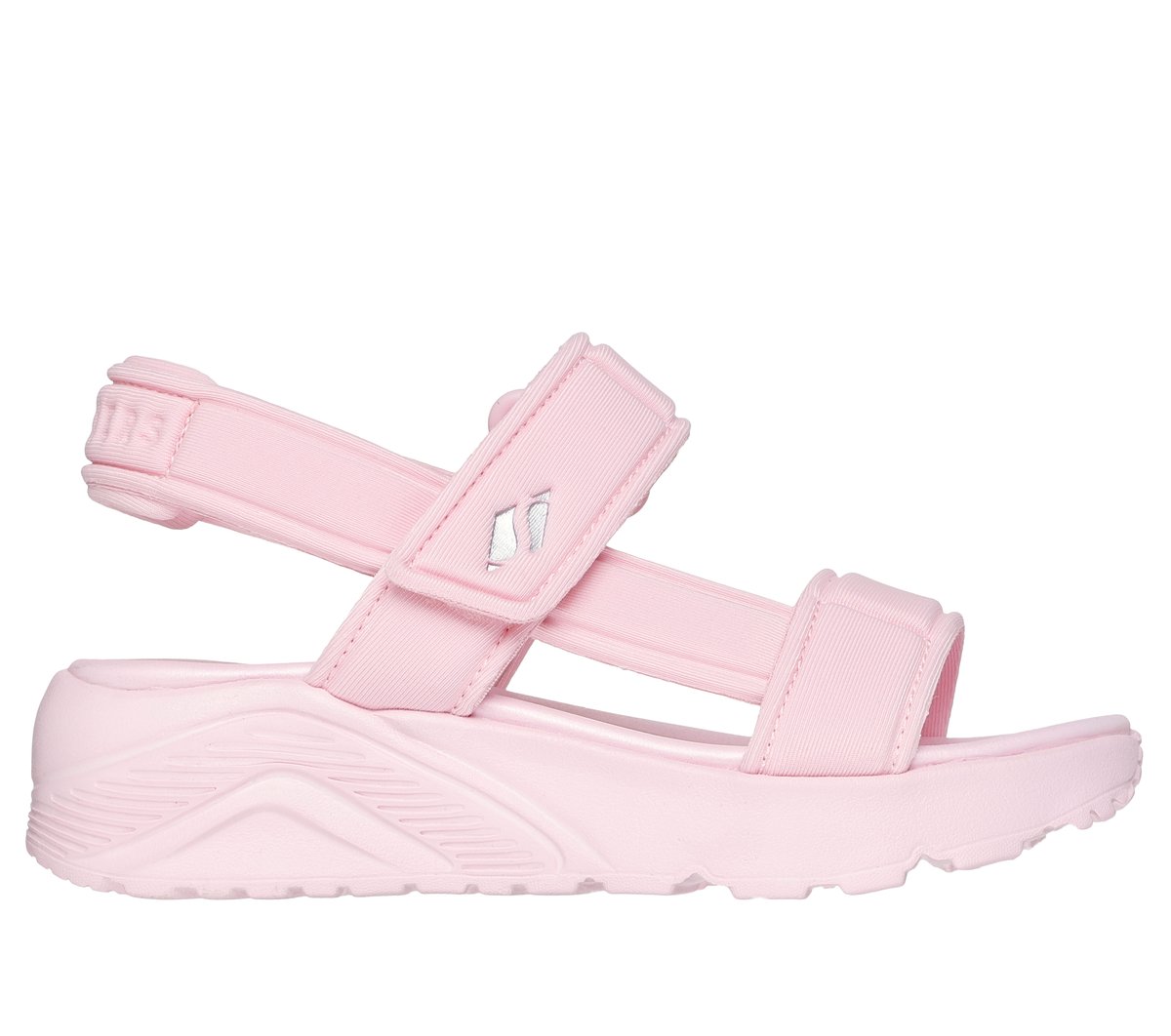 Skechers niña UNO Lite Sandal - Sunny Stand en Rosa Claro, talla 37