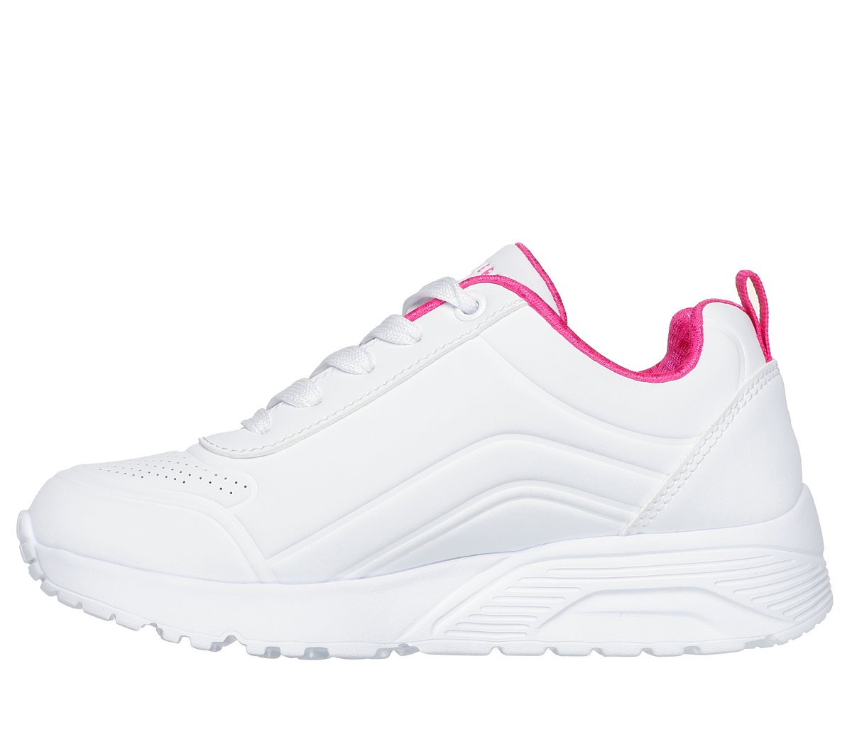 UNO Lite - Easy Zip — WHITE / HOT PINK