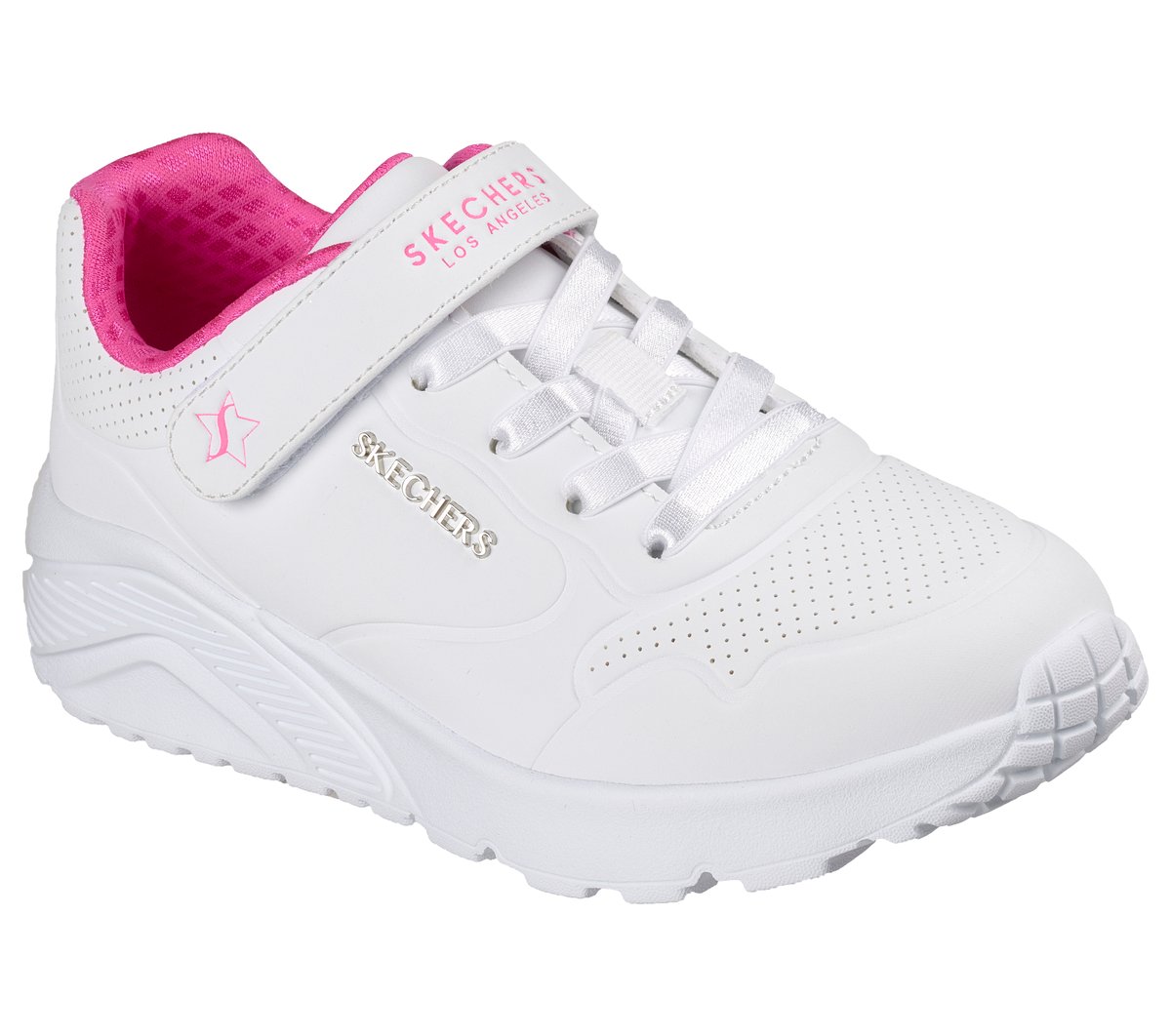 UNO Lite - Star Icon — WHITE / HOT PINK