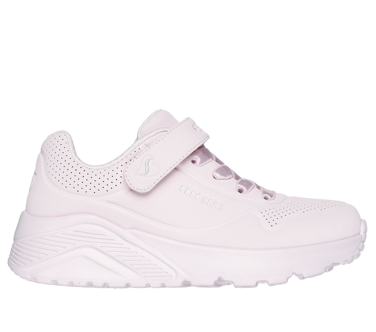 Skechers niña Uno Lite en Rosa Claro, talla 33.5