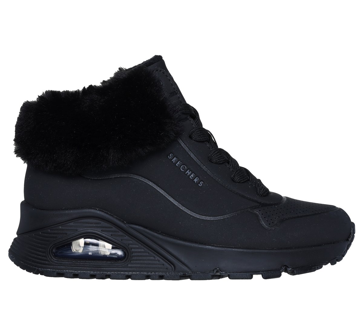 Skechers niña UNO - Fall Air en Negro, talla 33