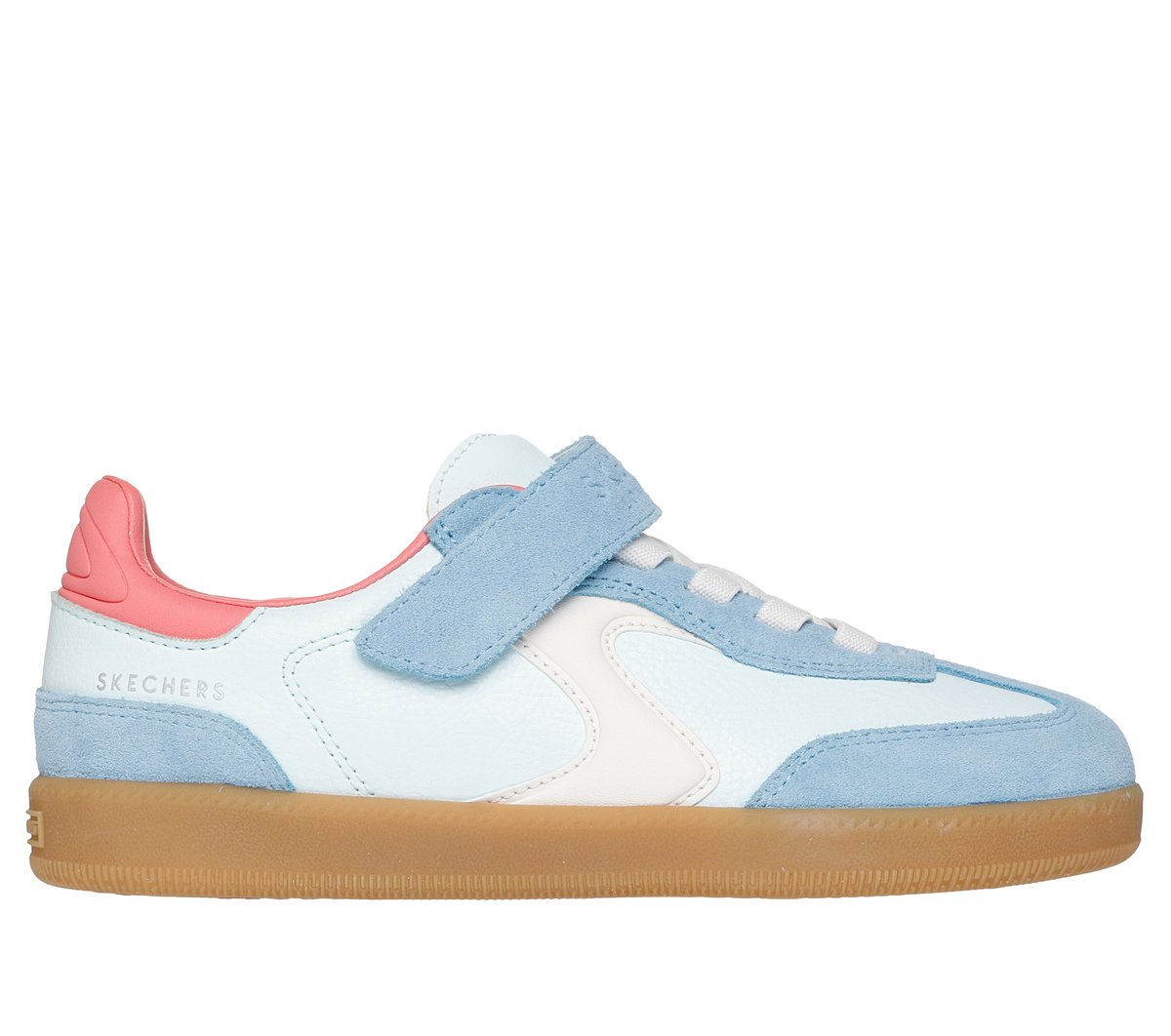 Skechers niña Hotshot - Kickoff Squad en Azul Claro, talla 33.5