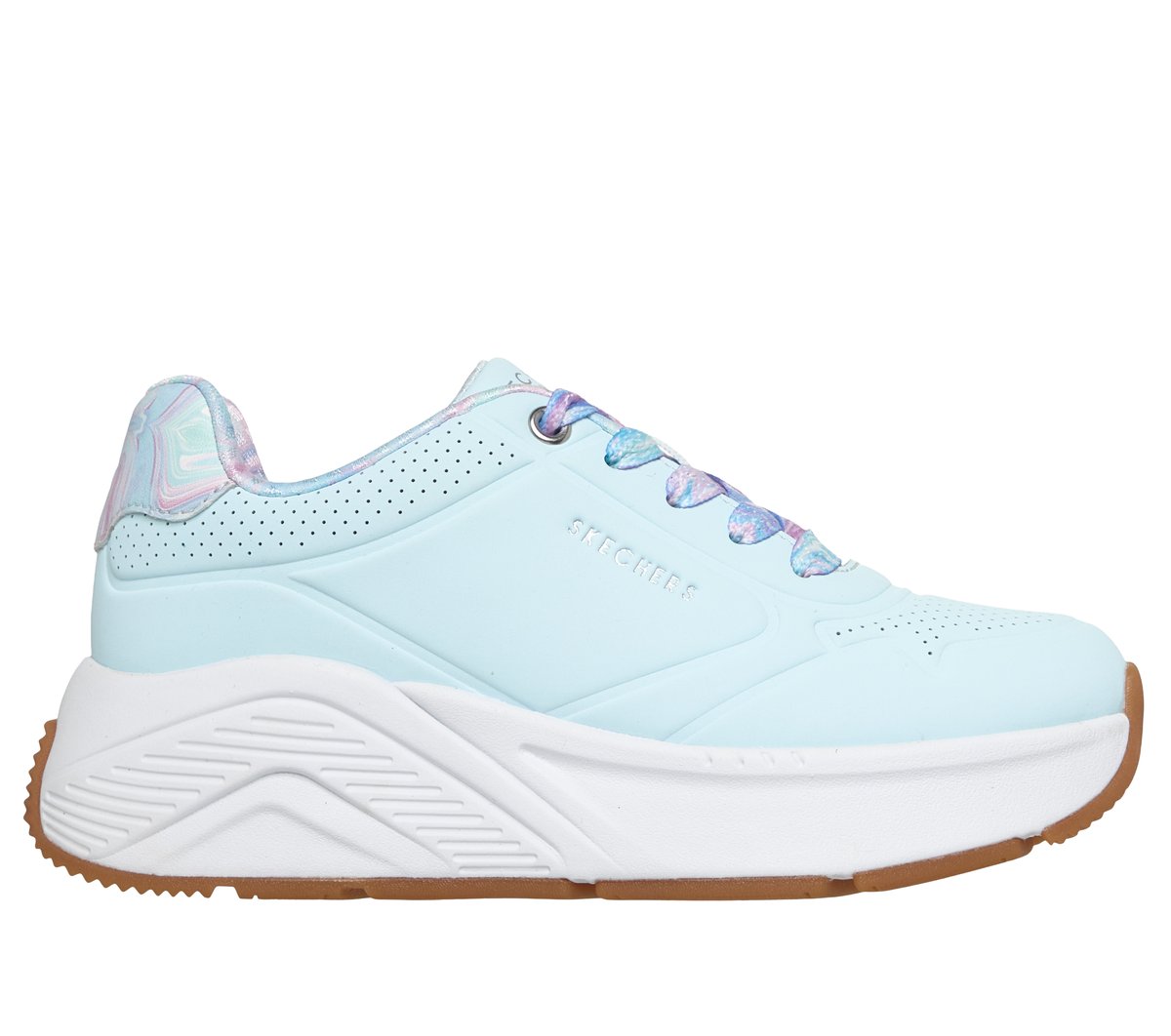 UNO Lite HI - Swirly Edge — LIGHT BLUE / MULTI