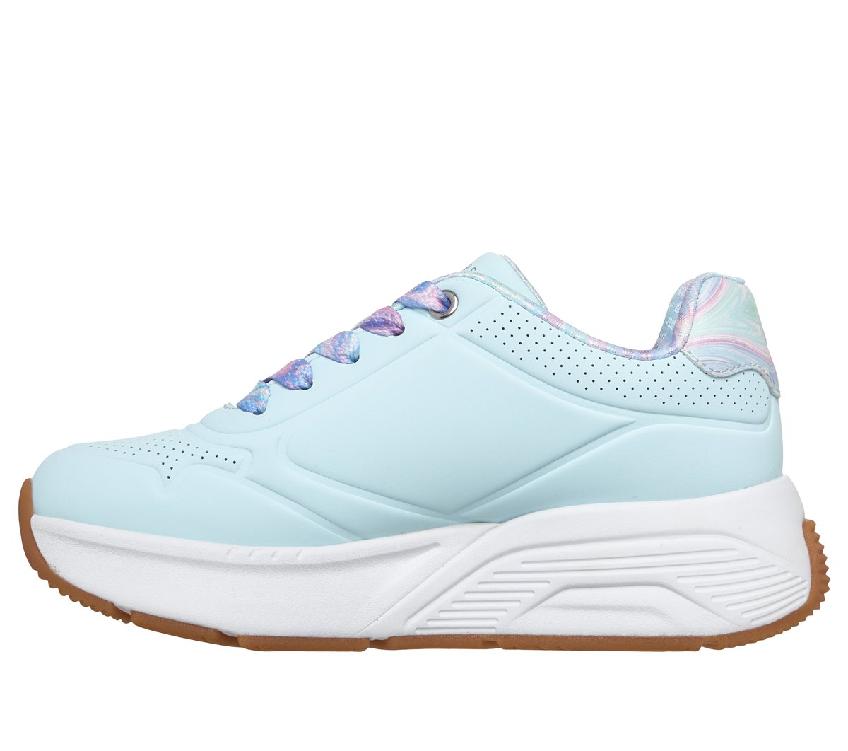 UNO Lite HI - Swirly Edge — LIGHT BLUE / MULTI