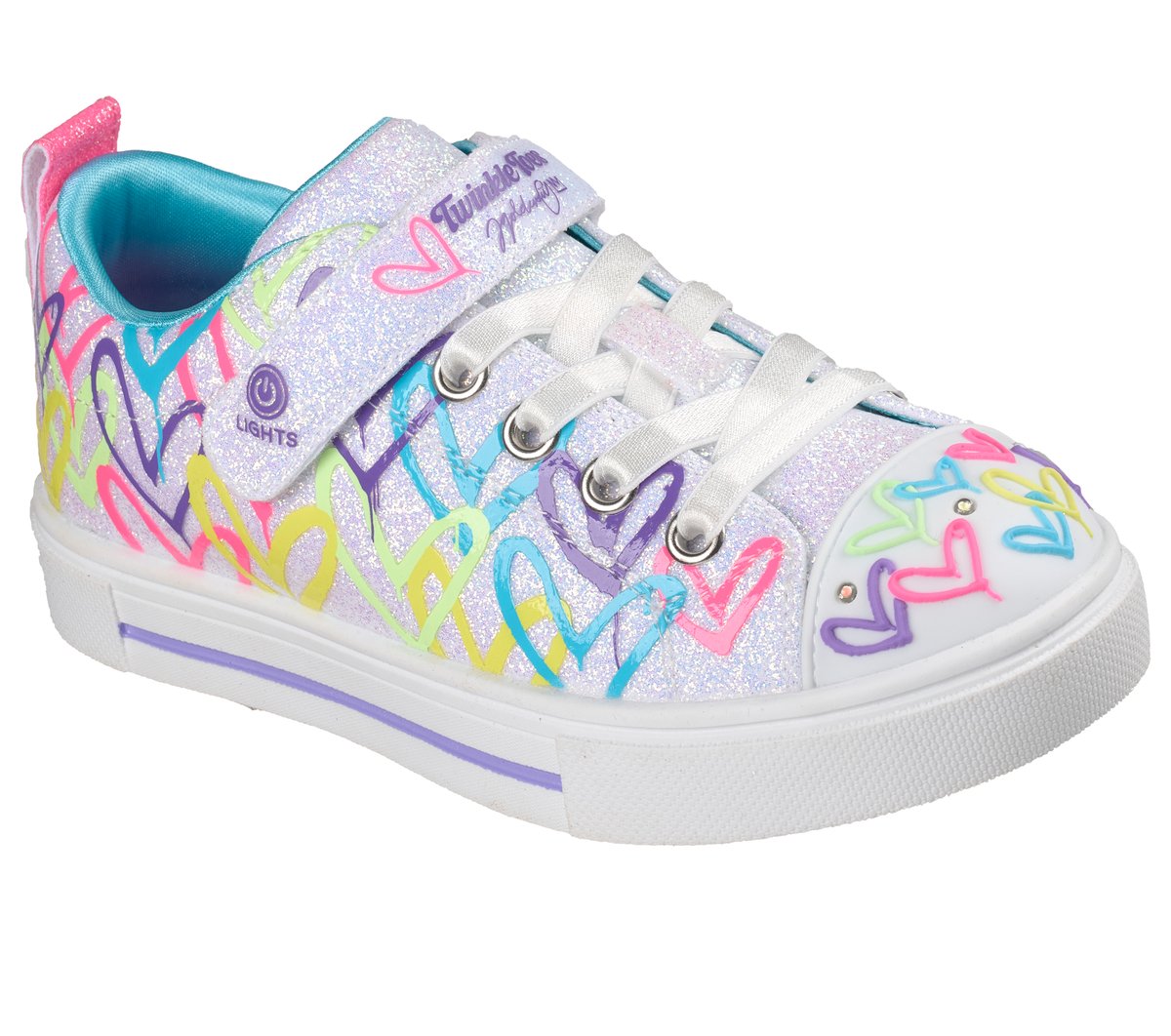 Twinkle Toes JGoldcrown: Twinkle Sparks - Love Medley — WHITE / MULTI