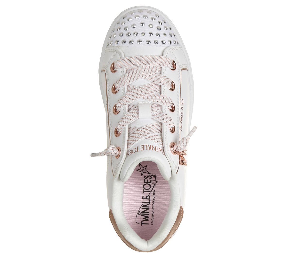 Twinkle Toes: Twinkle Star — WHITE / ROSE GOLD