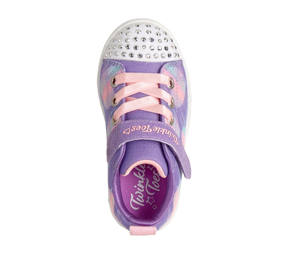 Twinkle Toes: Heart Steps - Heart Sketch — PURPLE / MULTI