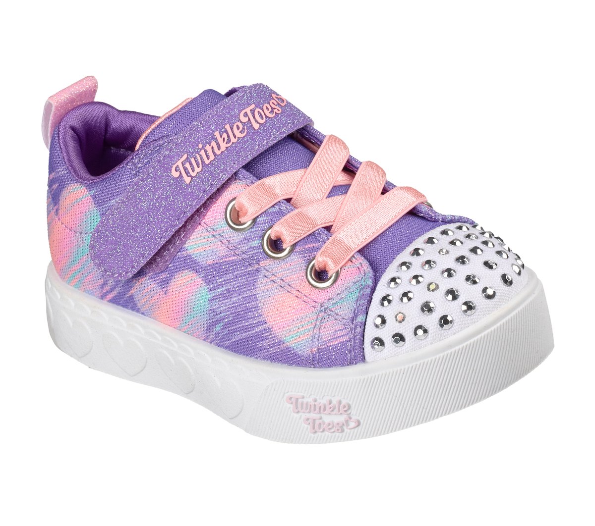 Twinkle Toes: Heart Steps - Heart Sketch — PURPLE / MULTI
