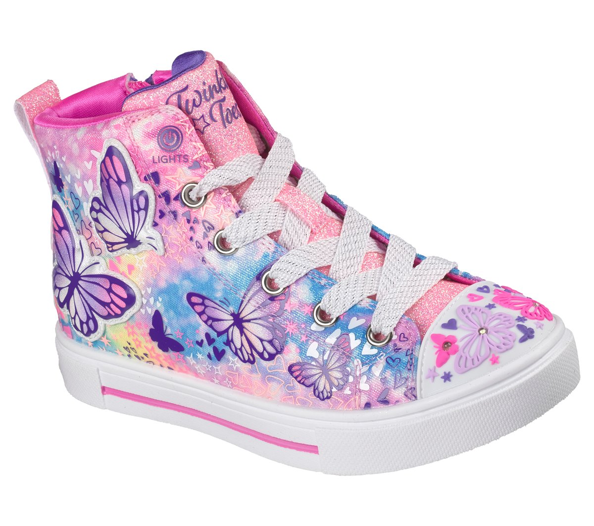 Twinkle Toes: Twinkle Sparks - Flutter Daydream — HOT PINK / MULTI