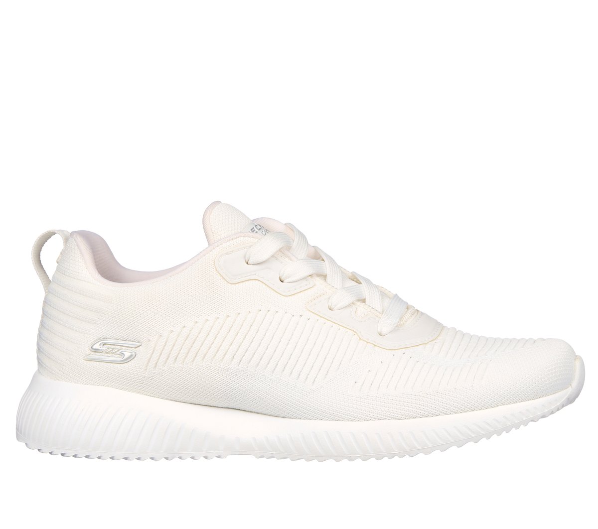 Skechers BOBS Sport Squad - Tough Talk en Blanca, talla 37