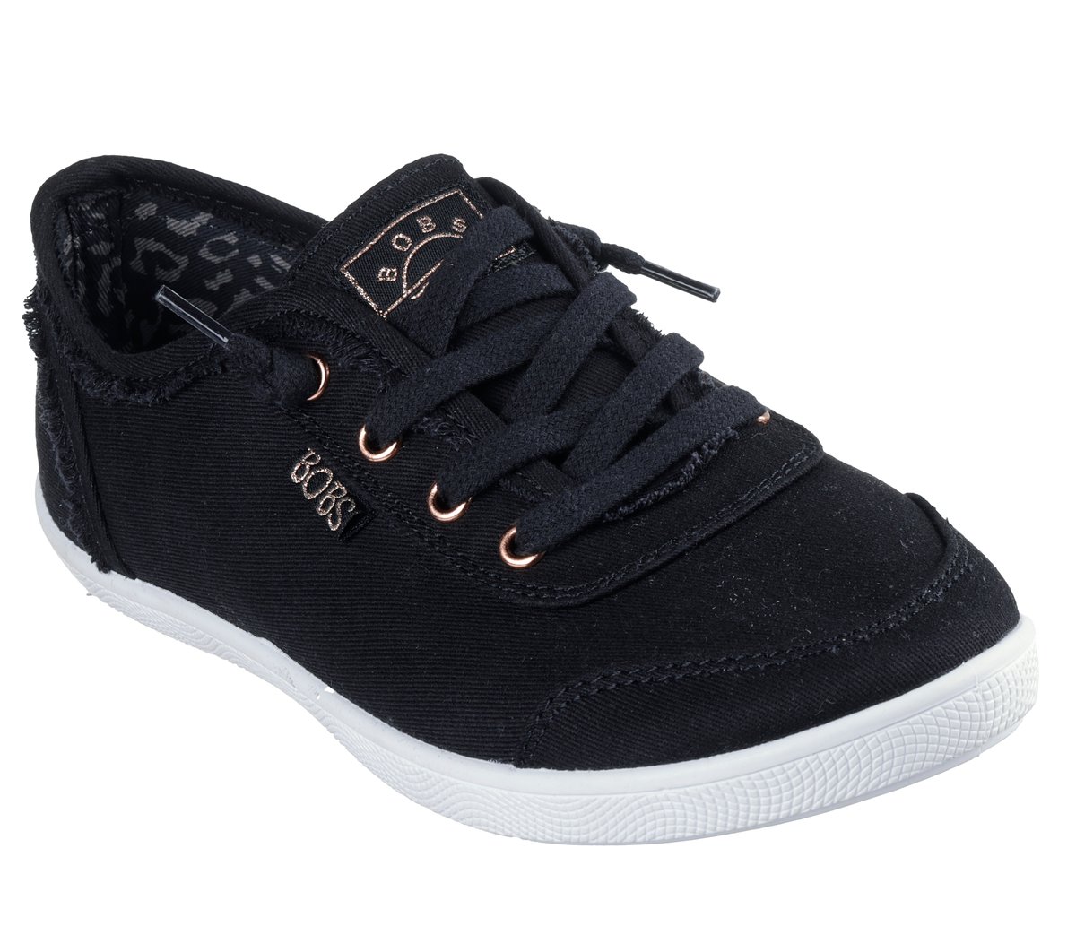 Skechers BOBS B Cute Chaussures Moyen Width en Noir, Vegan