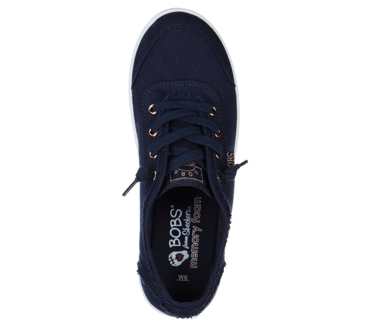 Skechers BOBS B Cute Chaussures Moyen Width en Bleu Marine, Vegan