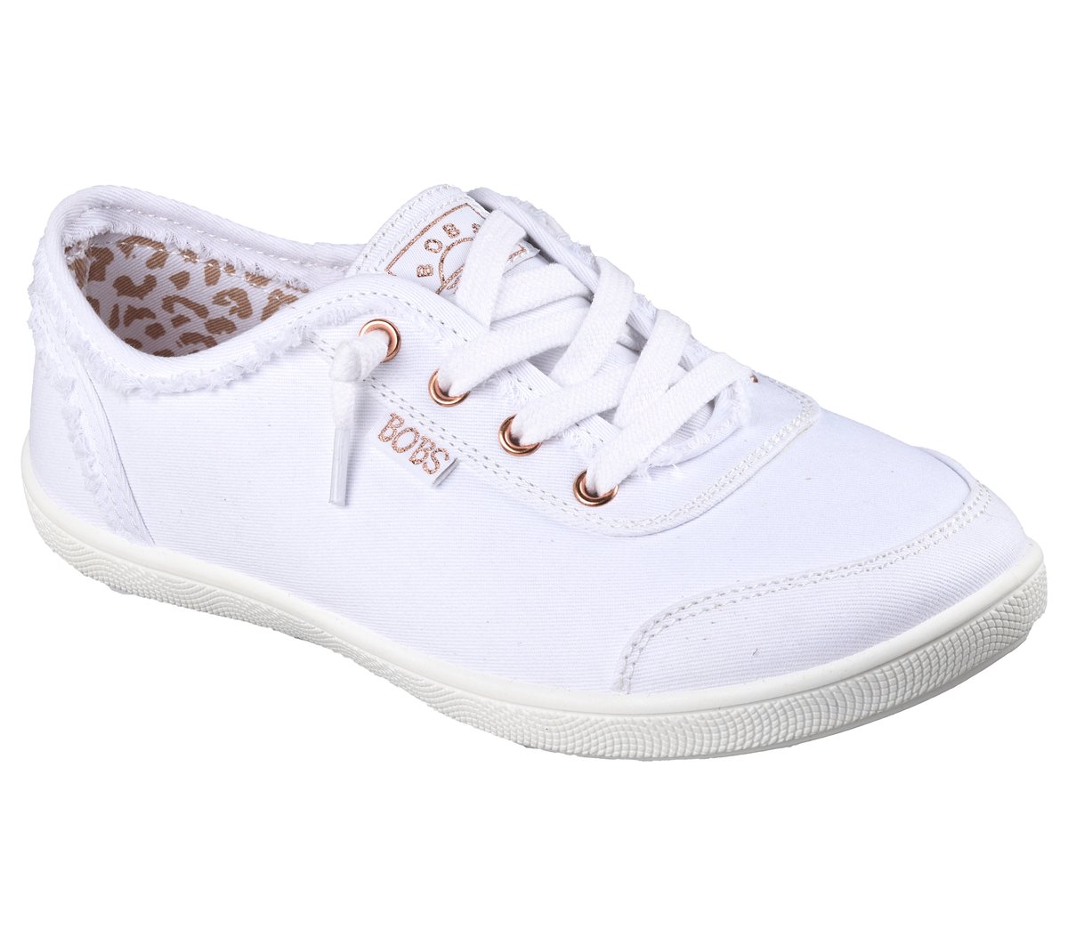 Skechers BOBS B Cute Chaussures Moyen Width en Blanc, Vegan