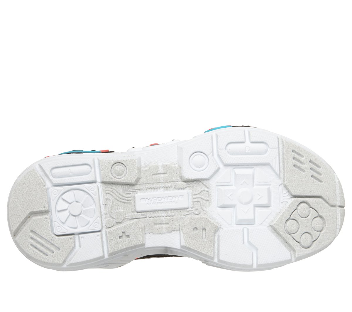 Skechers Chaussures de Sport Gametronix 3.0 lavables en Machine pour garçon Synthétique TextileBordure Multiple 4 Big Kid - vue 10