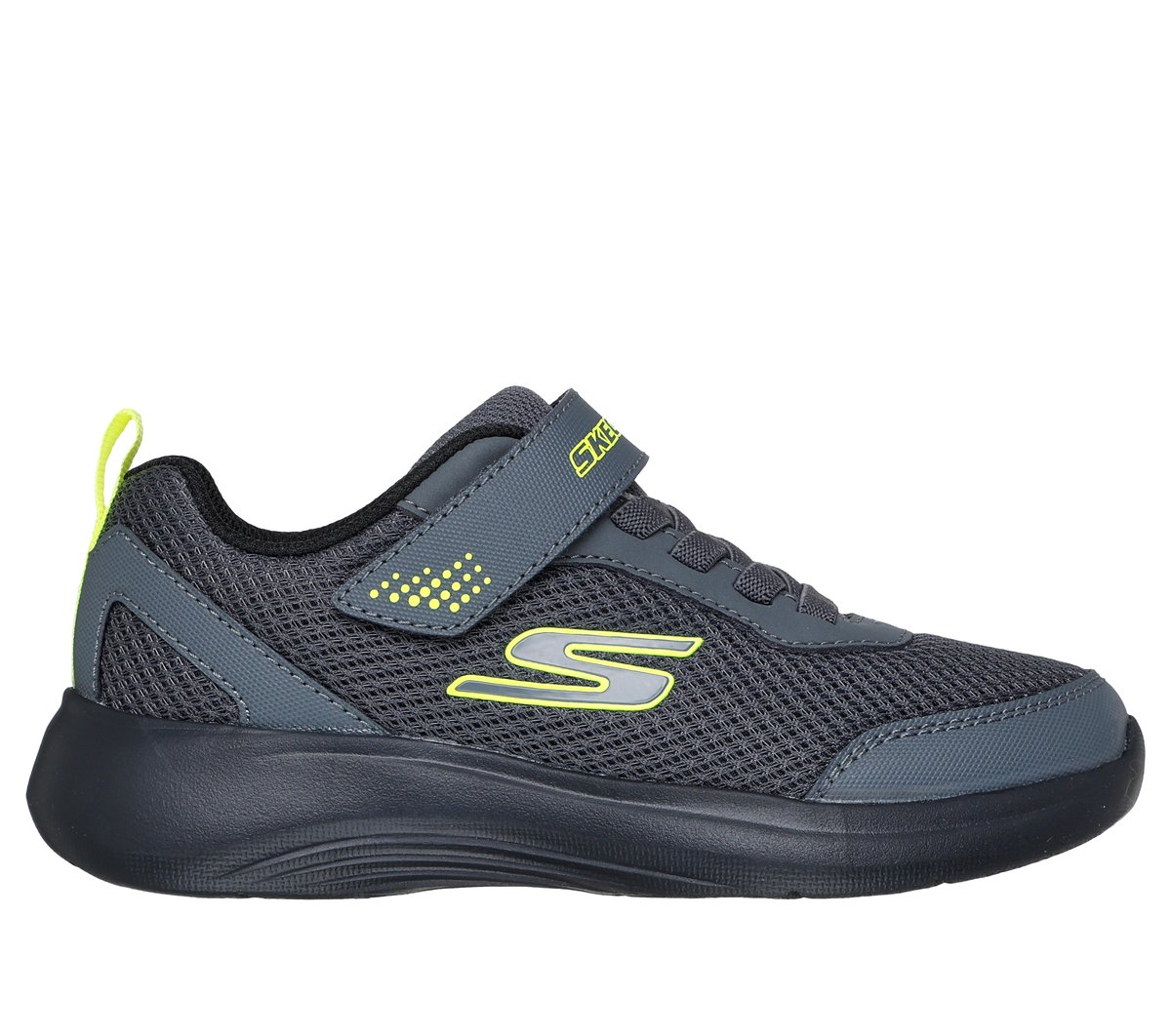 Skechers niño Selectors - Reset Achieved en Gris/Lima, talla 28.5