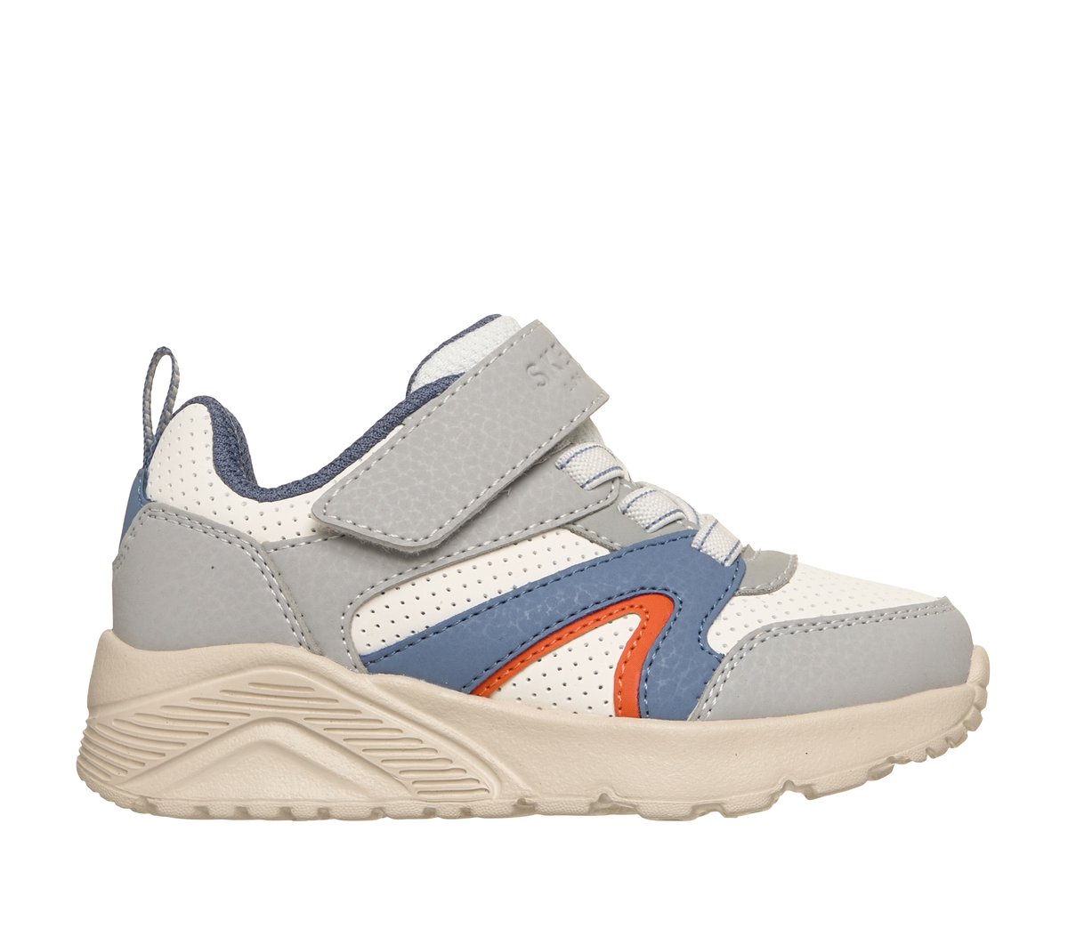 Skechers UNO Lite - Echo Surge en Gris Claro, talla 21