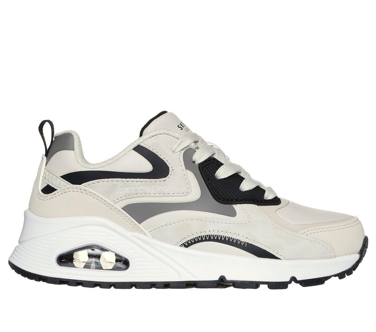 Skechers niño UNO Gen1 - Color Surge en Natural, talla 39.5