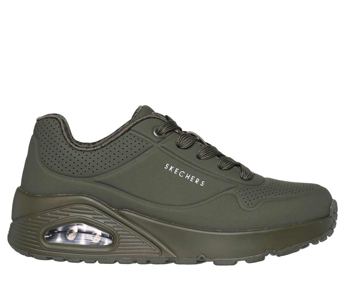 Skechers niño Uno - Stand On Air en Verdeoscuro, talla 39