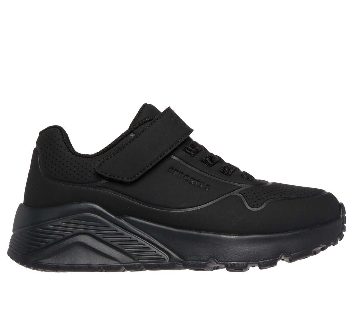 Skechers niño Uno Lite - Vendox en Negro, talla 34