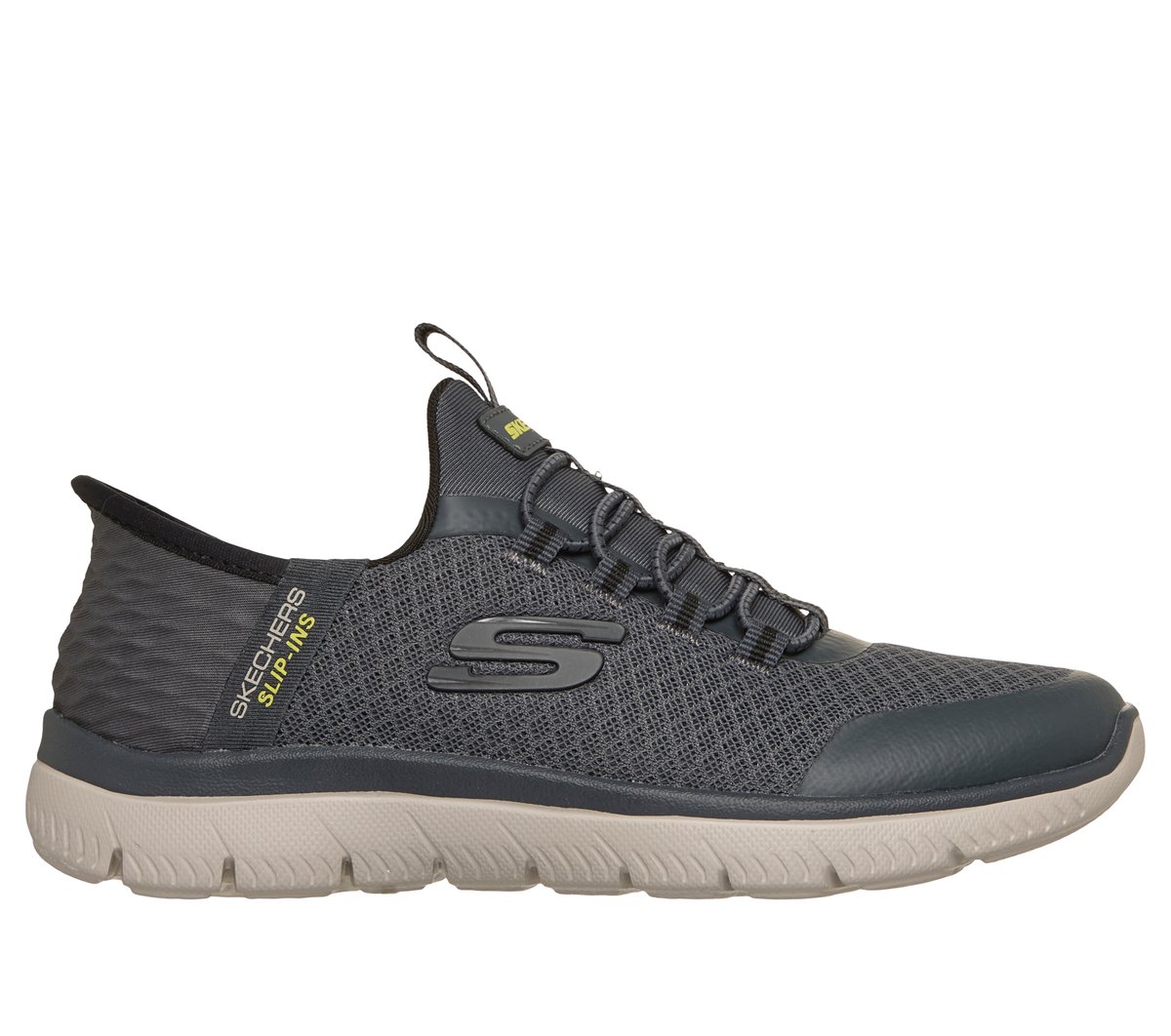 Kids' Skechers Slip-ins: Summits, High Range (Charcoal)