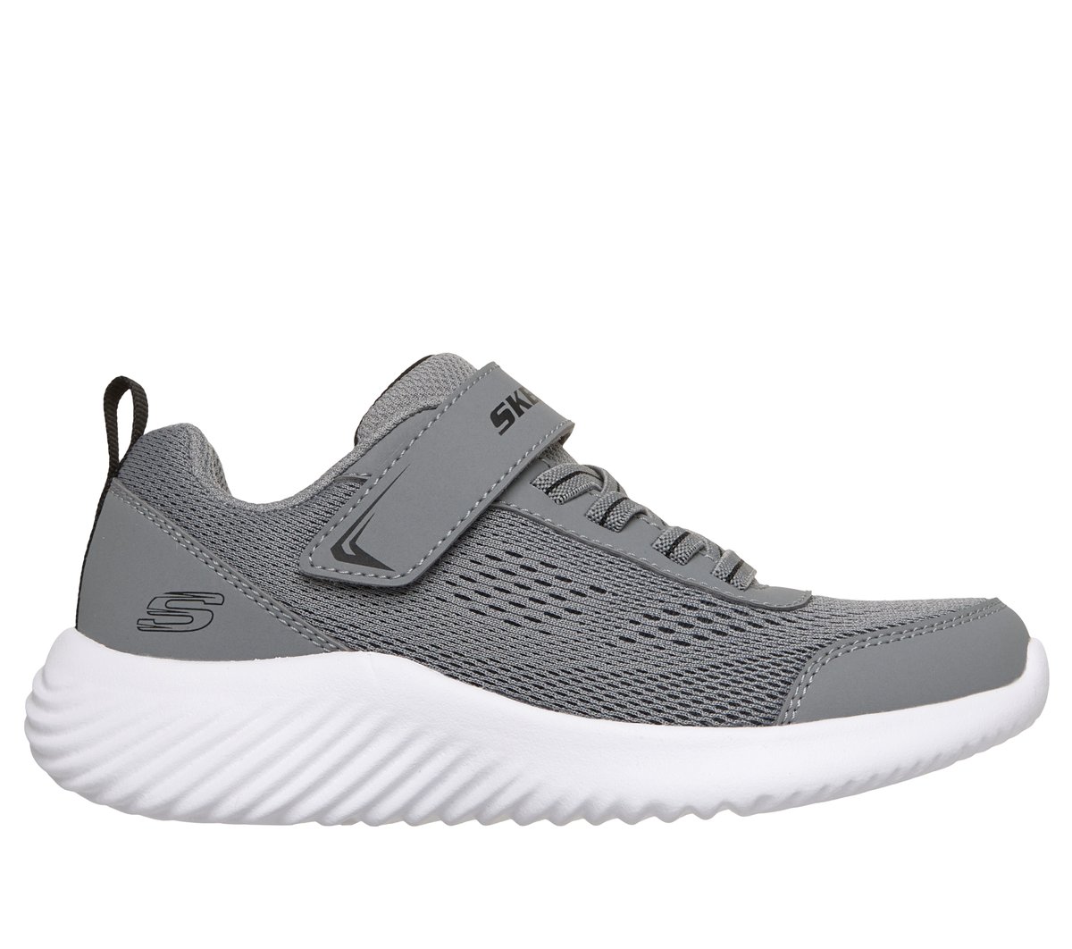 Skechers niño Bounder - Quantarun en Gris, talla 27