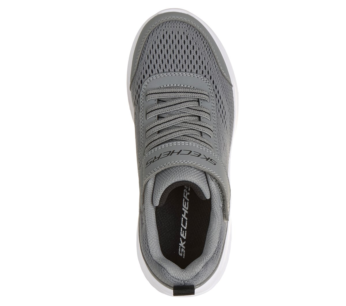 Skechers Bounder - Quantarun Chaussures Moyen Width en Gris, Lavable en machine