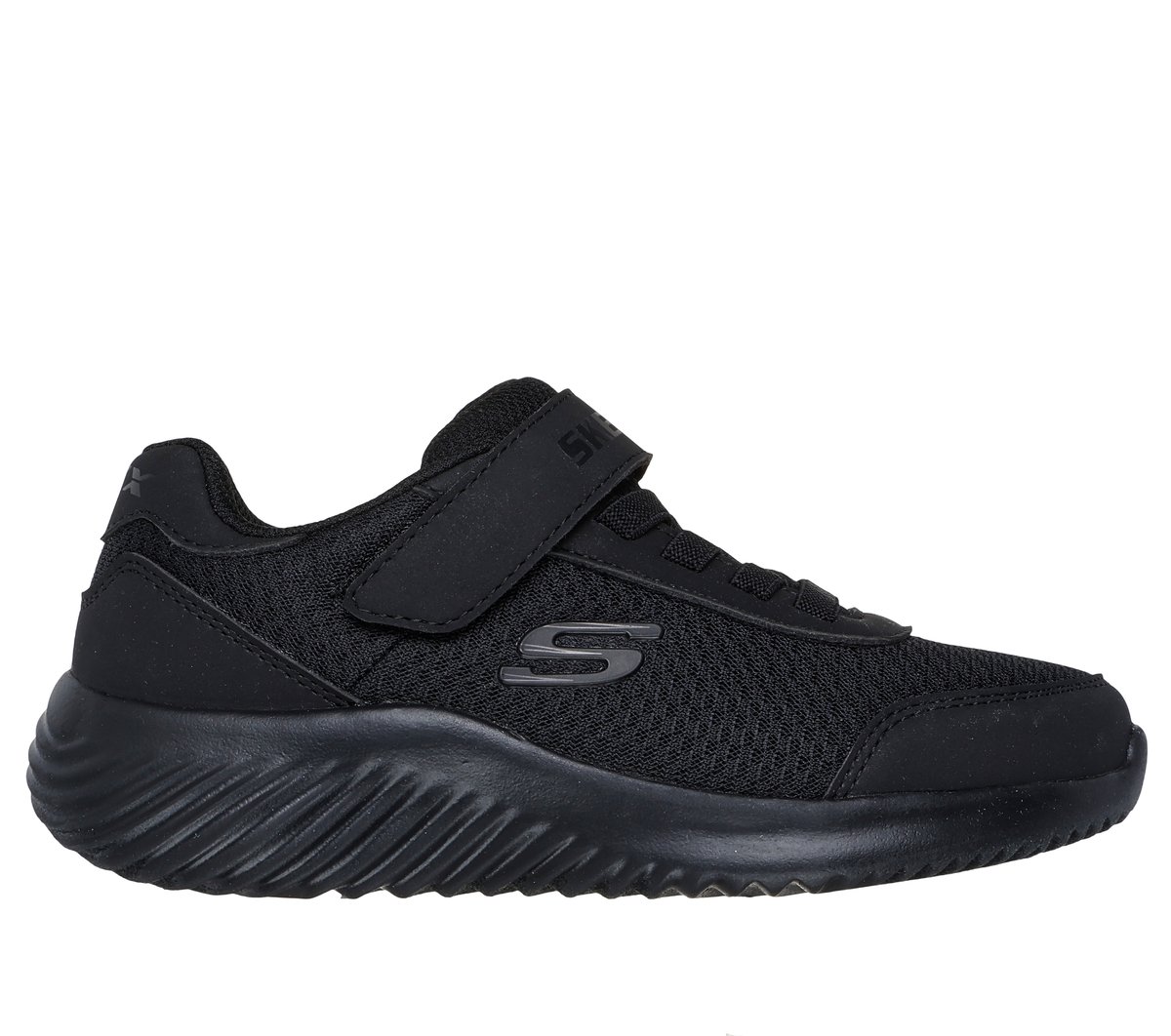 Skechers niño Bounder - Trekzic en Negro, talla 35.5