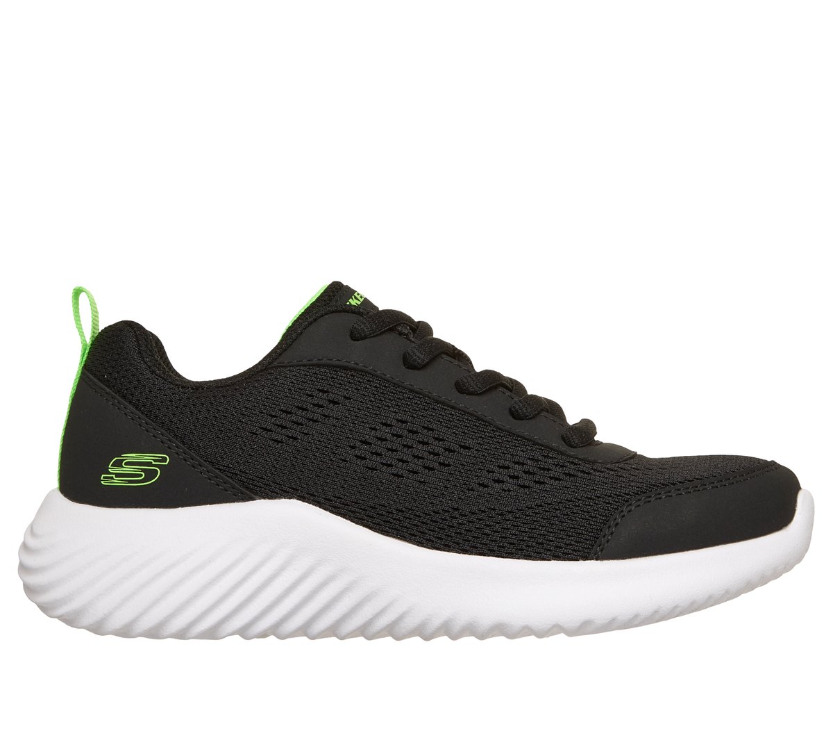 Skechers niño Bounder - Quanta-Pacer en Negro, talla 27