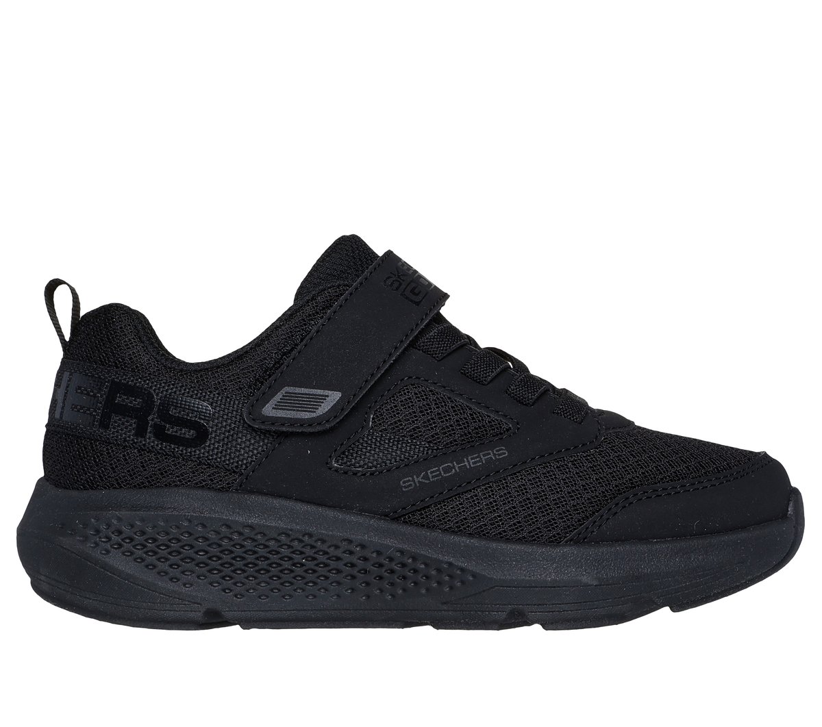 Skechers niño GO RUN Elevate - Astonishing Speed en Negro, talla 36