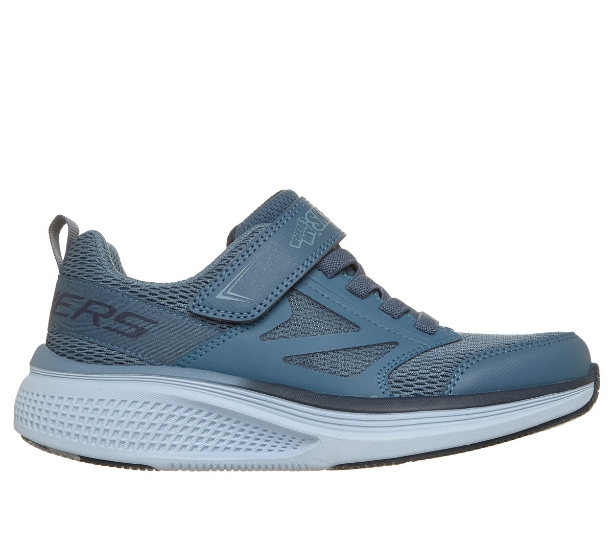 Skechers niño GO RUN Elevate 2.0 - Where's My ? en Gris Pizarra, talla 27.5