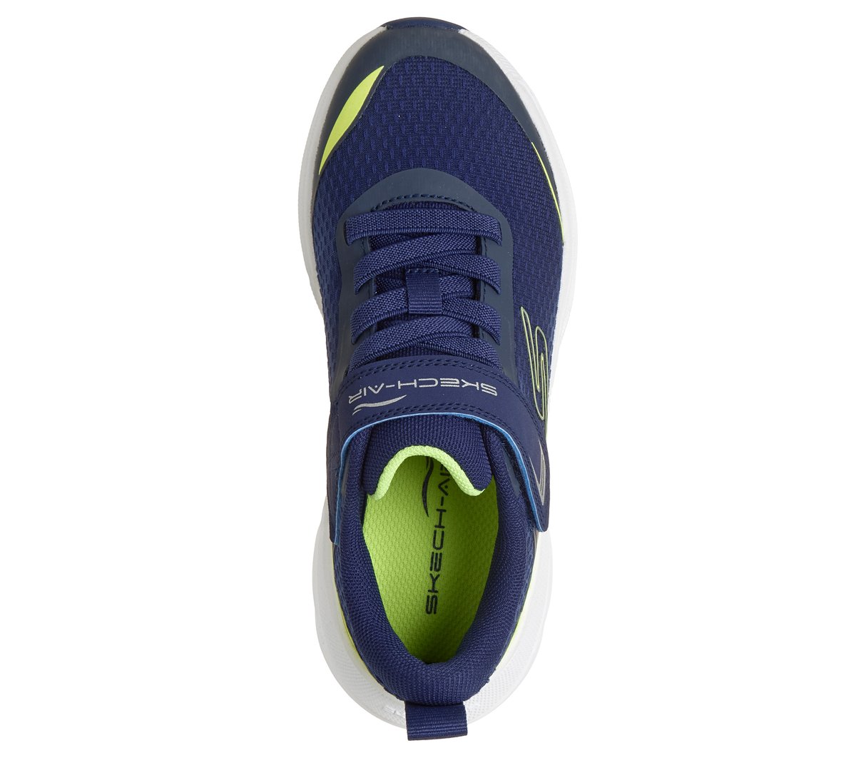 Skechers Garçon SKECH AIR 5.0 baskets Textile / Synthetic / Yellow Trim - vue 9