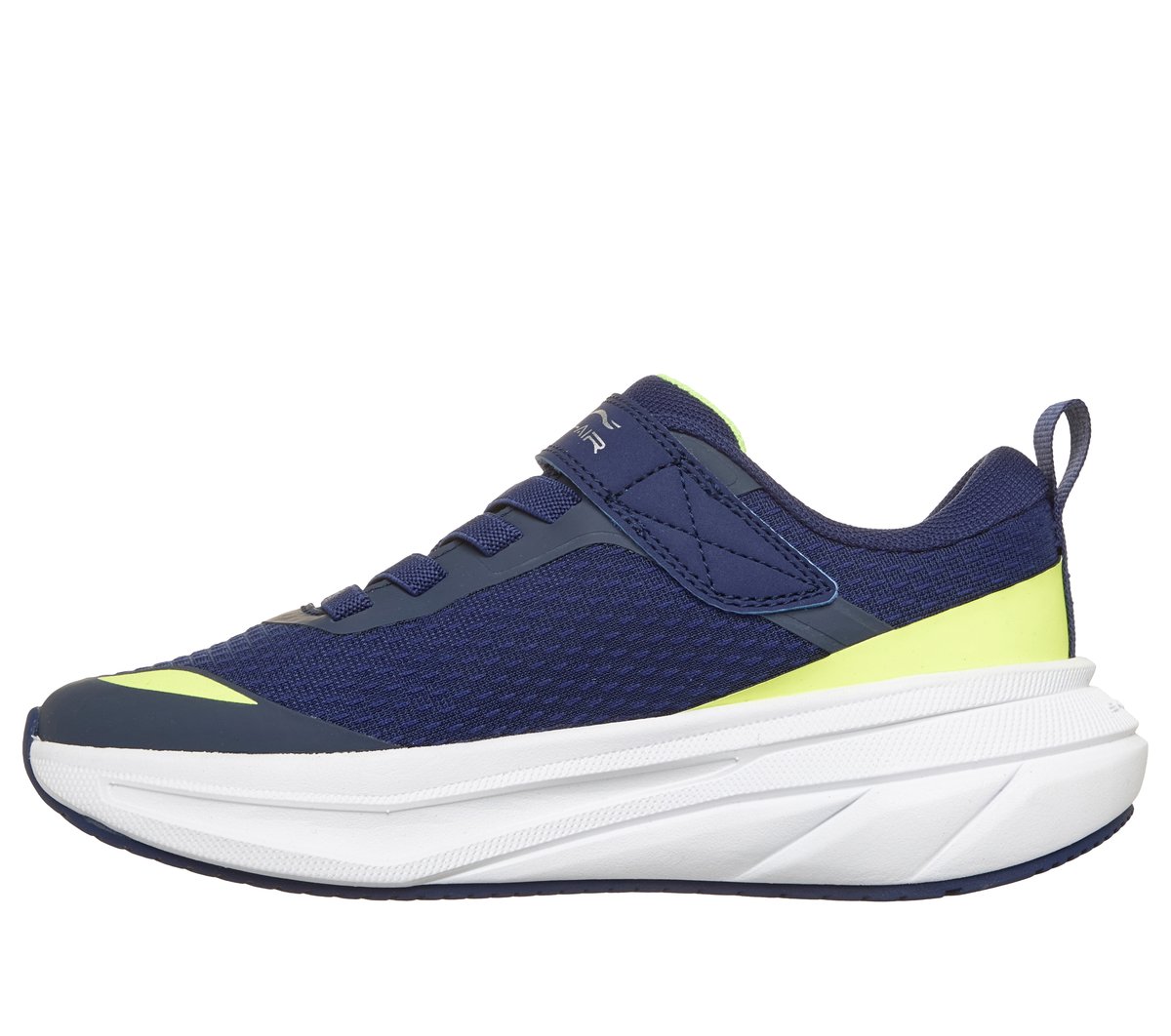 Skechers Skech-Air 5.0 Chaussures Moyen Width en Bleu Marine/Jaune
