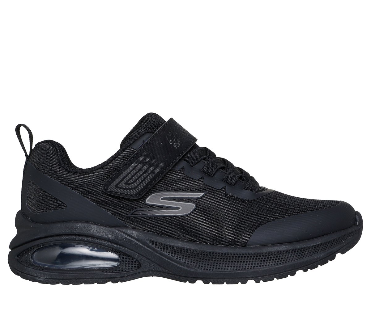 Skechers niño Microspec Max Advance - Squad-Pacer en Negro, talla 27