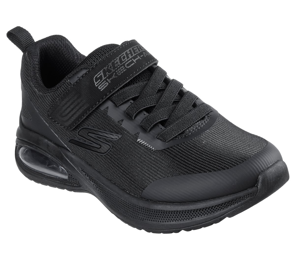 Skechers Dzieci Microspec Max Advance -Squad-Pacer w Czarny, Rozmiar 27 Sneakersy (zdjęcie 4)