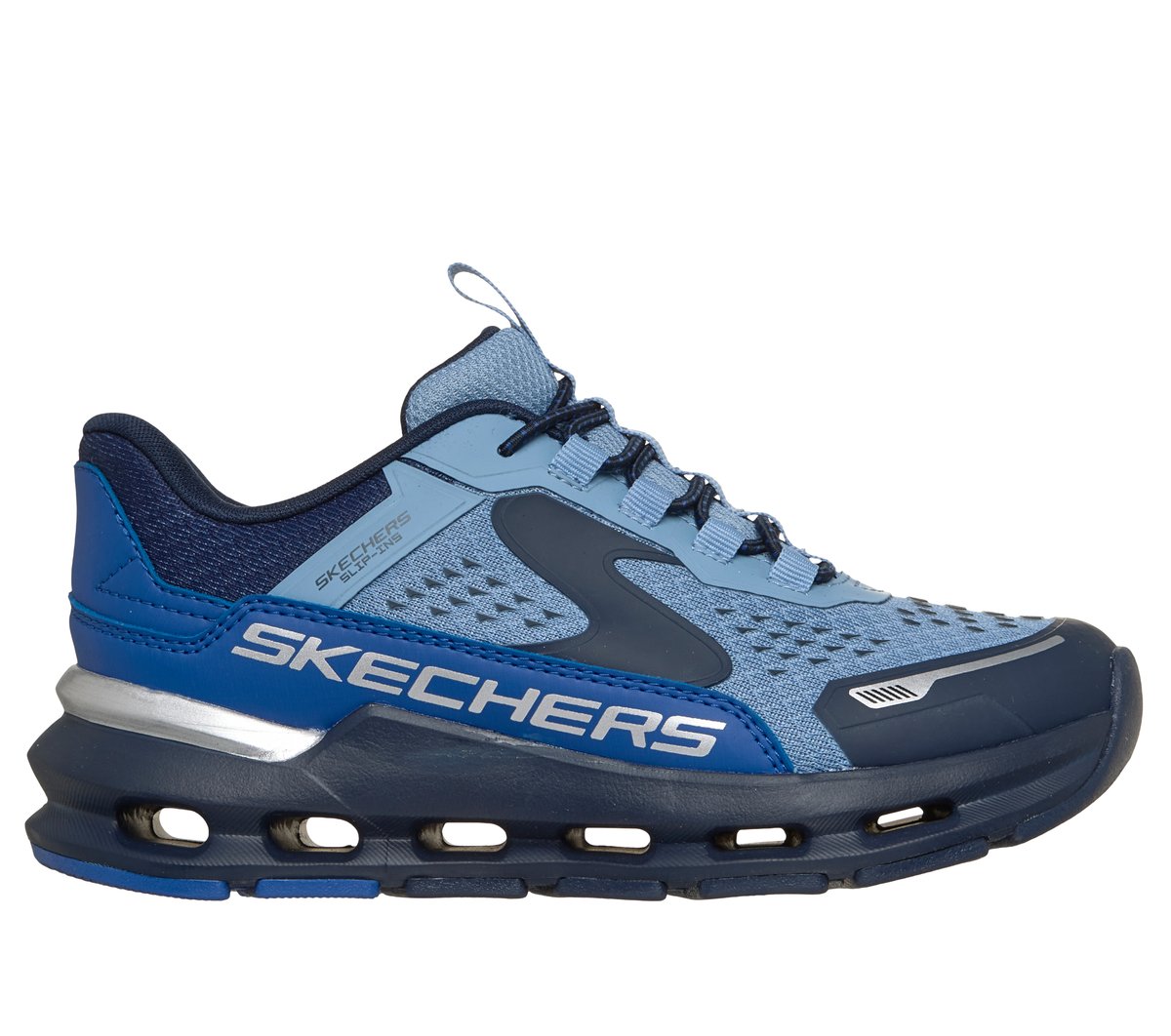 Skechers niño Slip-ins: Glide-Step Plus - Vista-Lane en Azul/Navy, talla 36