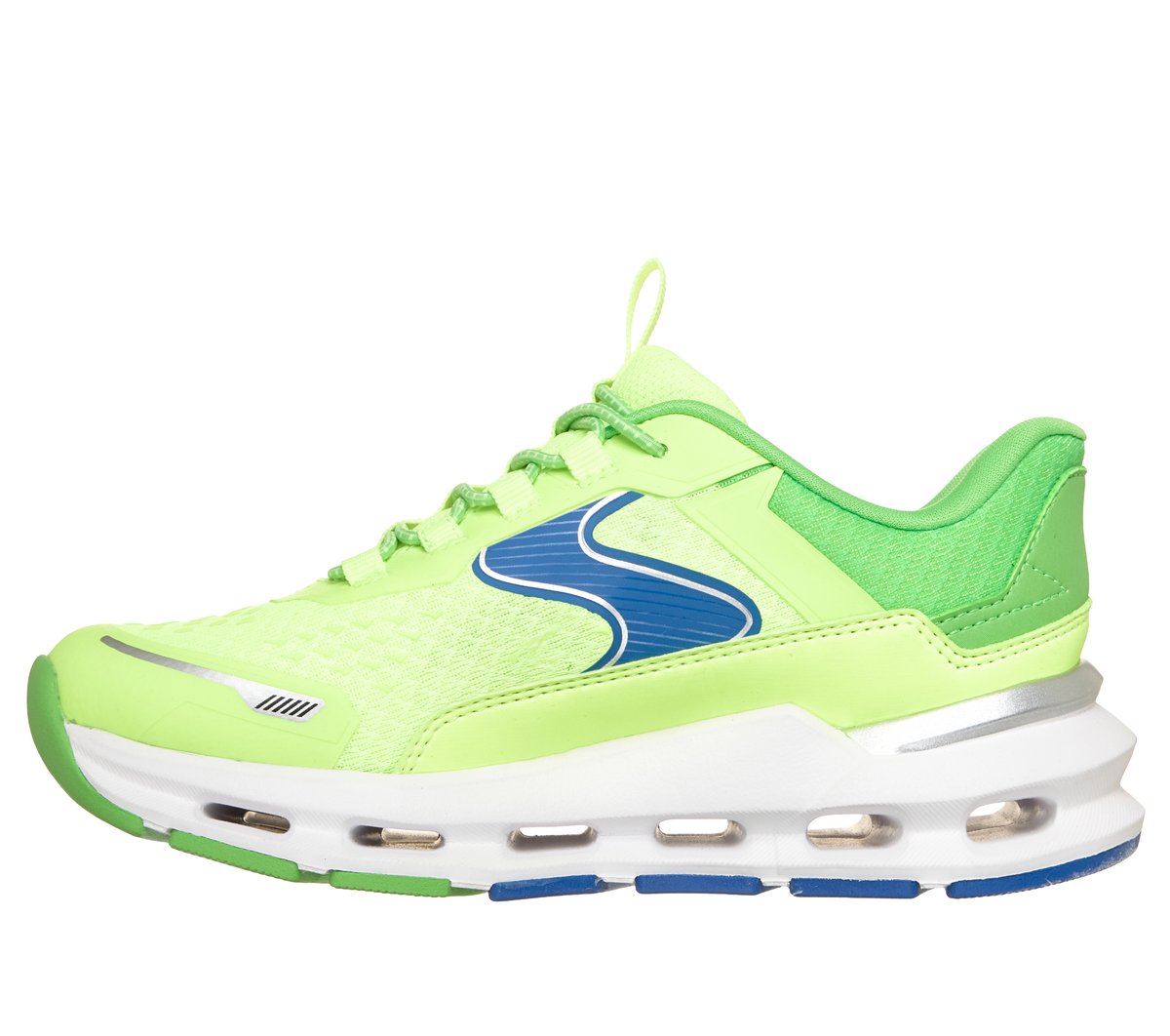 Skechers Slip-ins: Glide-Step Plus - Vista-Lane Chaussures Moyen Width en Vert-Lime, Lavable en machine