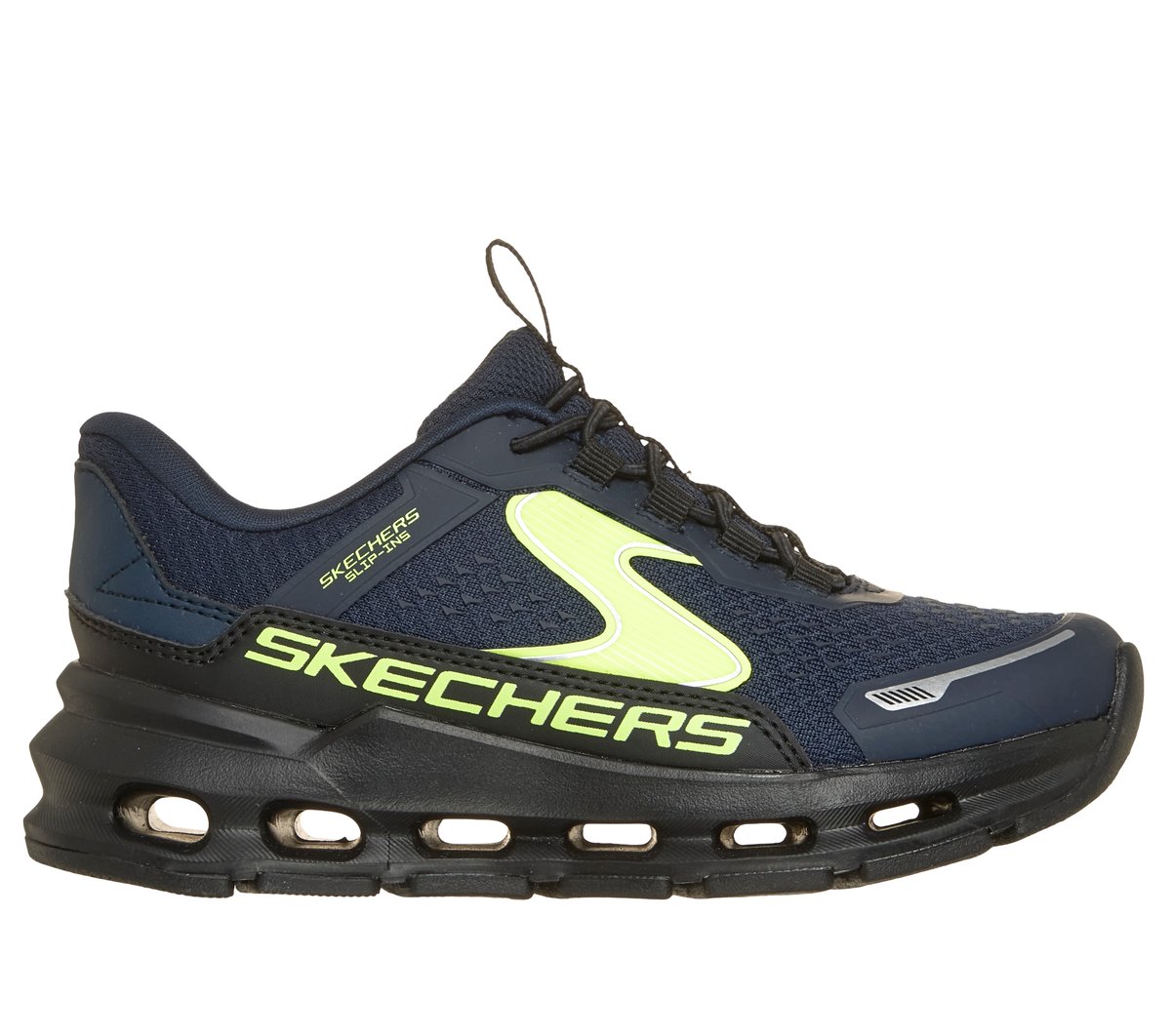 Skechers niño Slip-ins: Glide-Step Plus - Vista-Lane en Navy/Negro, talla 37