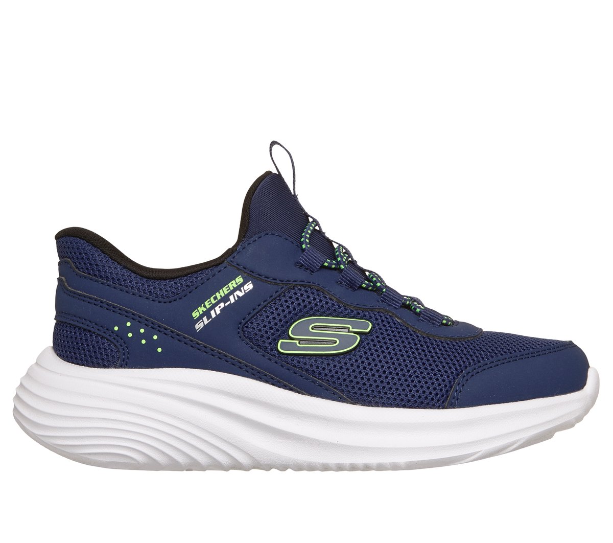 Skechers niño Slip-ins: Bounder Pro en Navy, talla 32