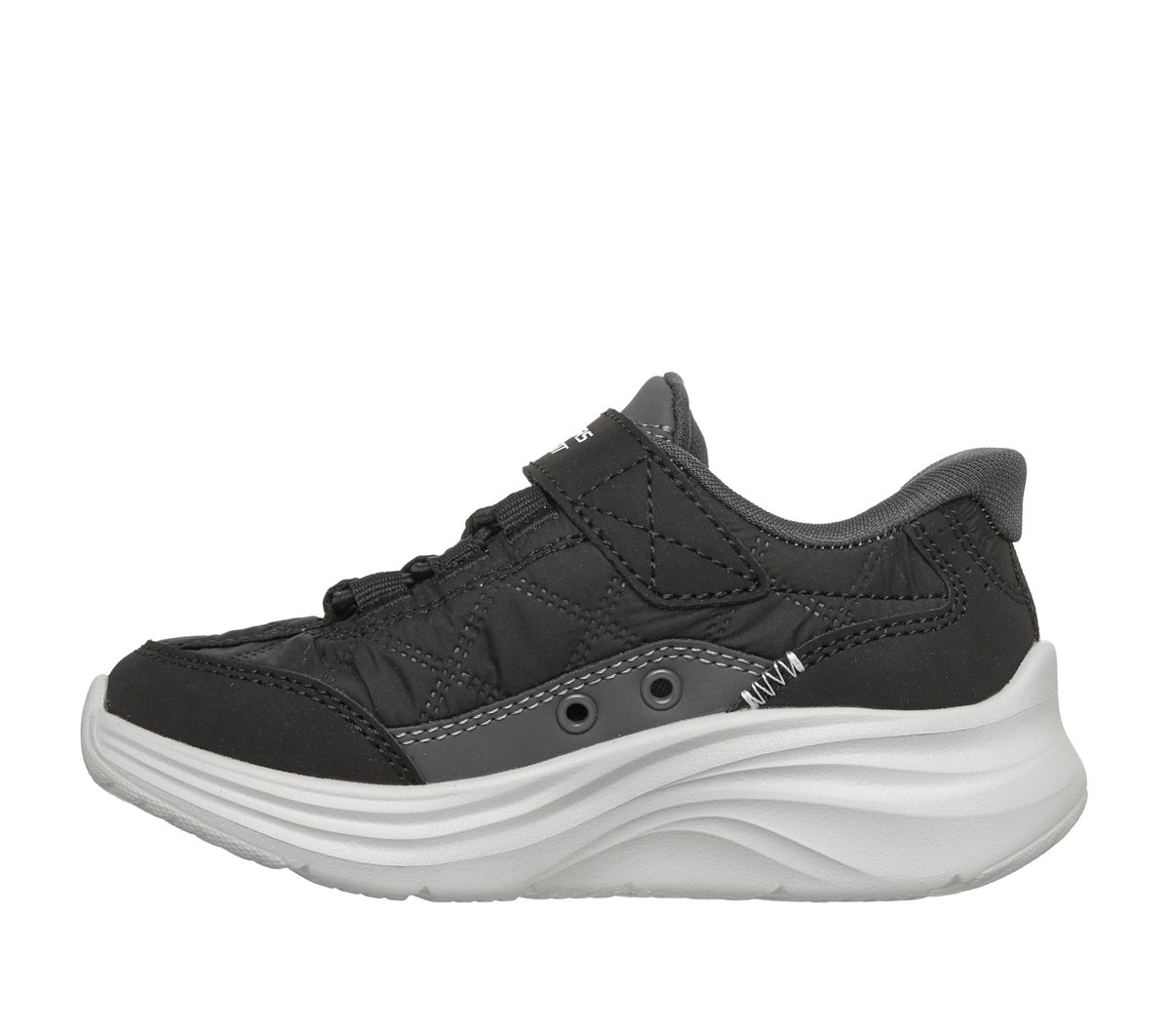 Skechers Slip-ins: Comfy Sprints - Cozy Fit Chaussures Moyen Width en Noir/Blanc, Lavable en machine