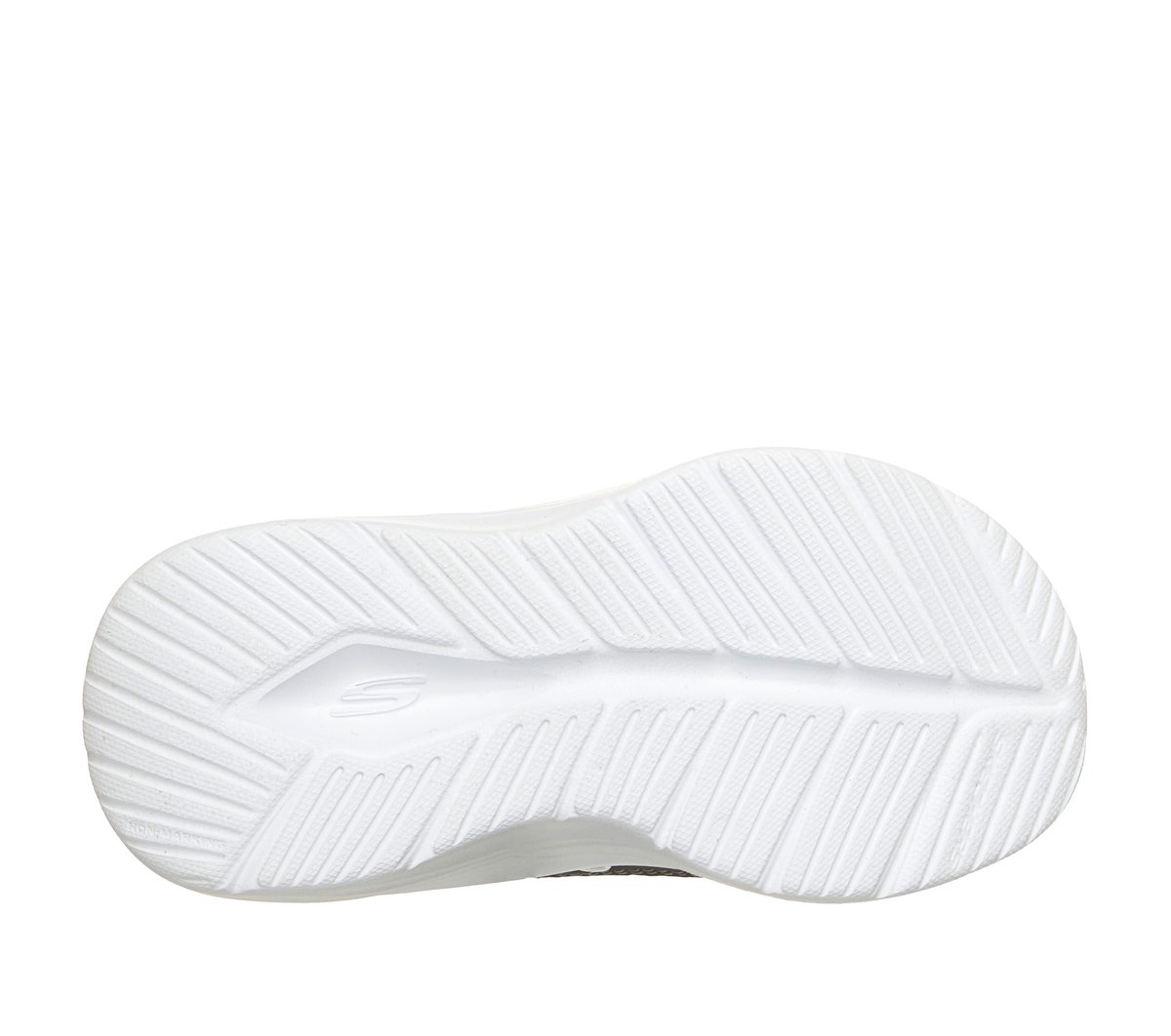 Skechers Slip-ins: Comfy Sprints - Cozy Fit Chaussures Moyen Width en Blanc/Bleu Marine, Lavable en machine