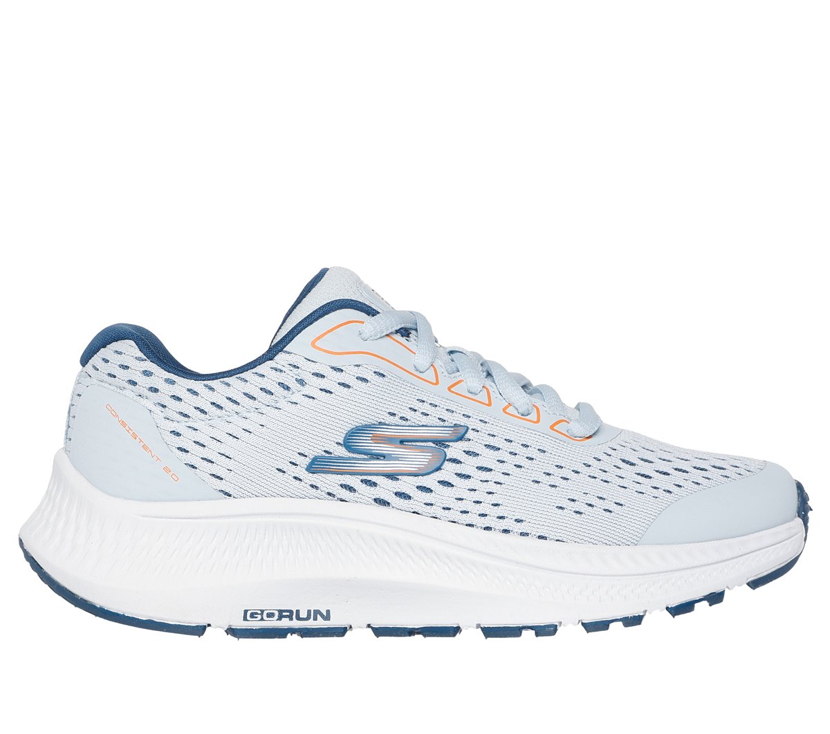 Skechers niño GO RUN Consistent 2.0 en Azul Claro, talla 32