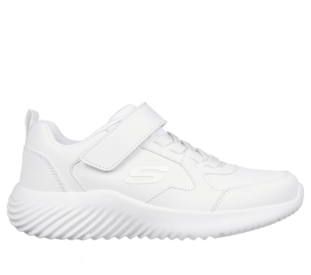 Skechers niño Bounder - Power Study en Blanca, talla 27