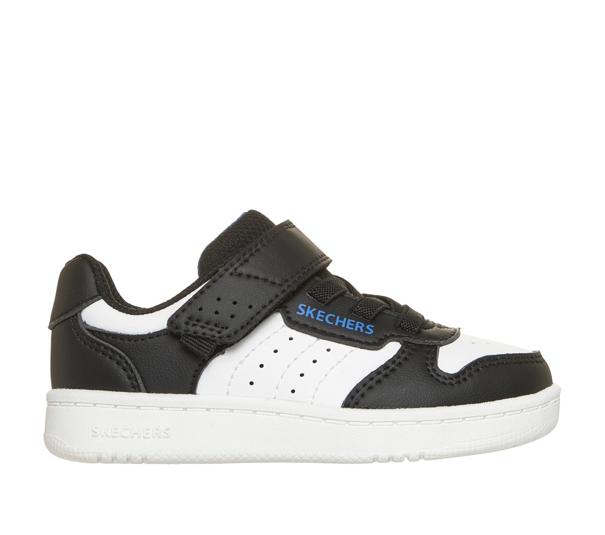Skechers Quick Street Sneaker in Black/White