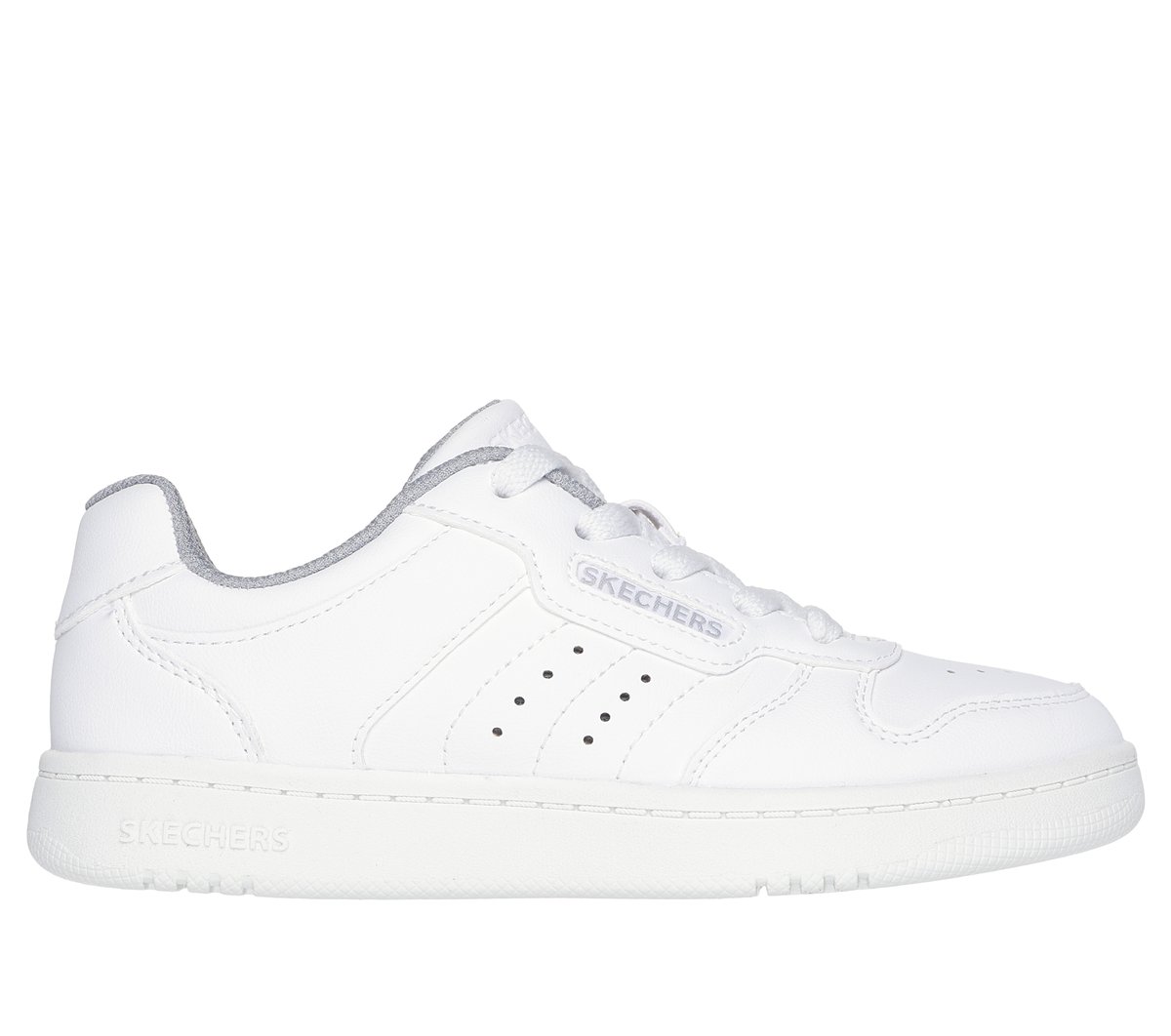 Skechers niño Quick Street - Vorton en Blanca, talla 36, lavable a máquina