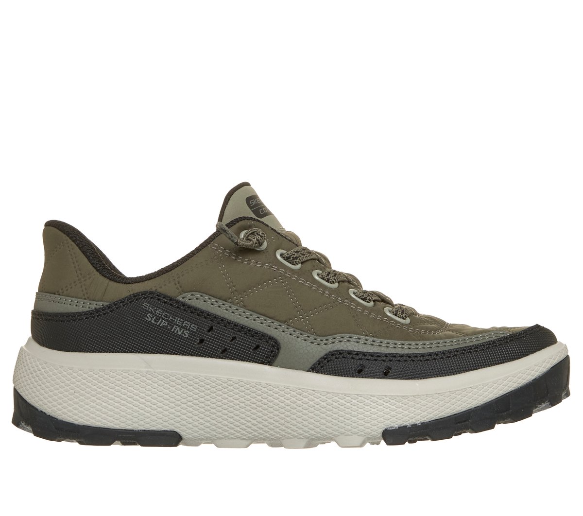 Skechers Slip-ins Urban Explore - Cozy Fit Chaussures Moyen Width en Olive Pointure 34 Lavable en machine 65 €