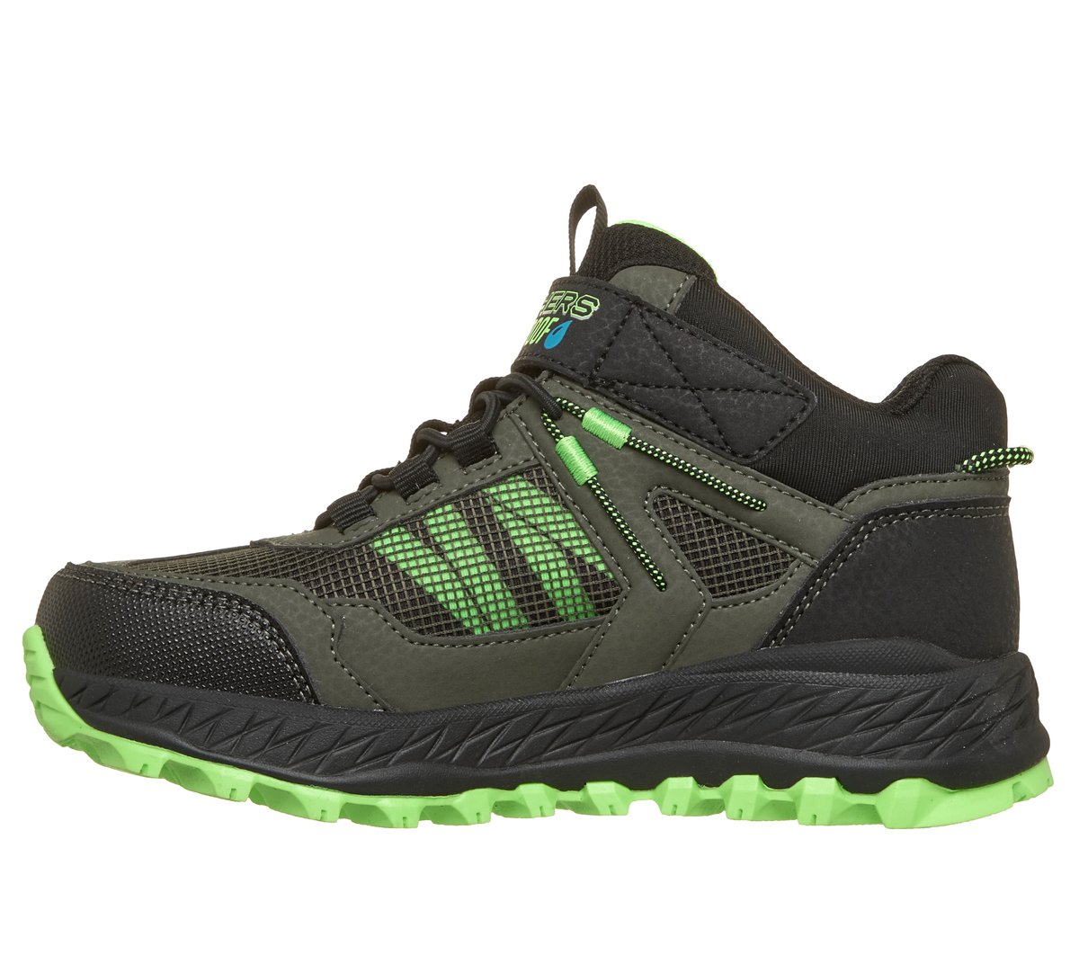 Waterproof: Fuse Tread - Canyon Core — BLACK / LIME
