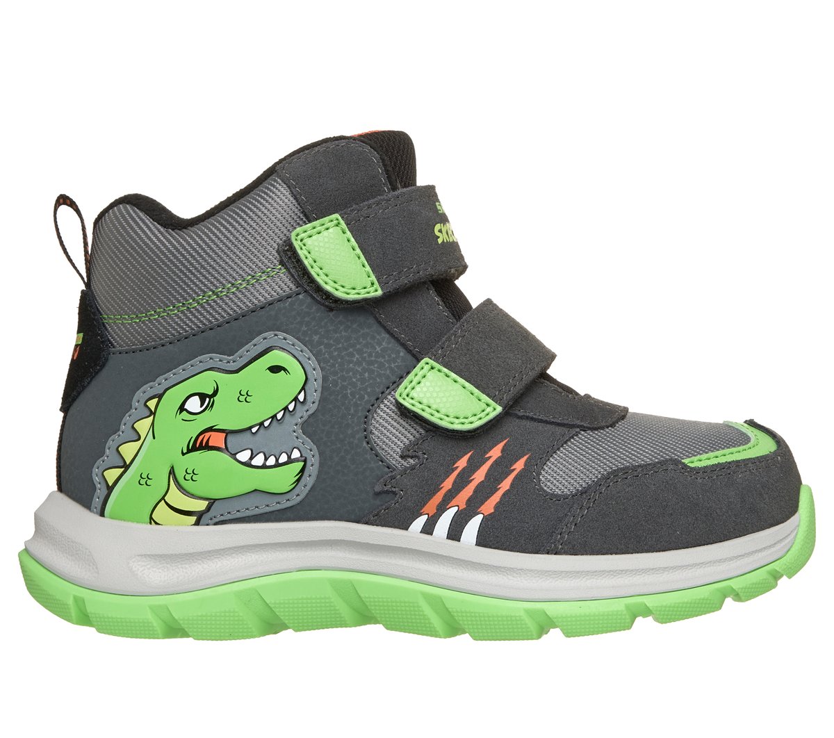 Waterproof: Dynamic Trail - Dino-Scouts — CHARCOAL / LIME