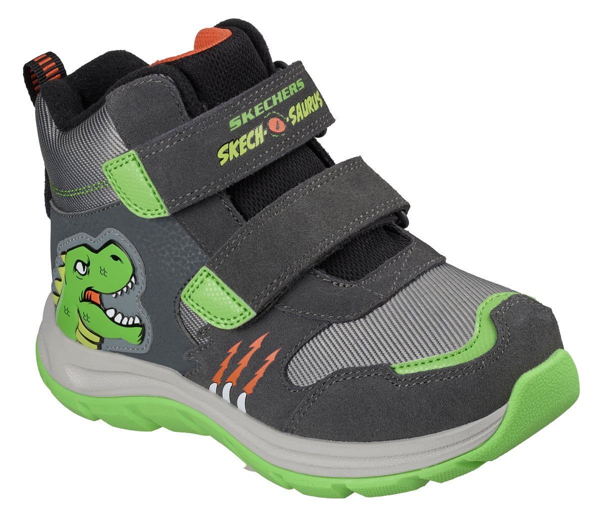 Waterproof: Dynamic Trail - Dino-Scouts — CHARCOAL / LIME