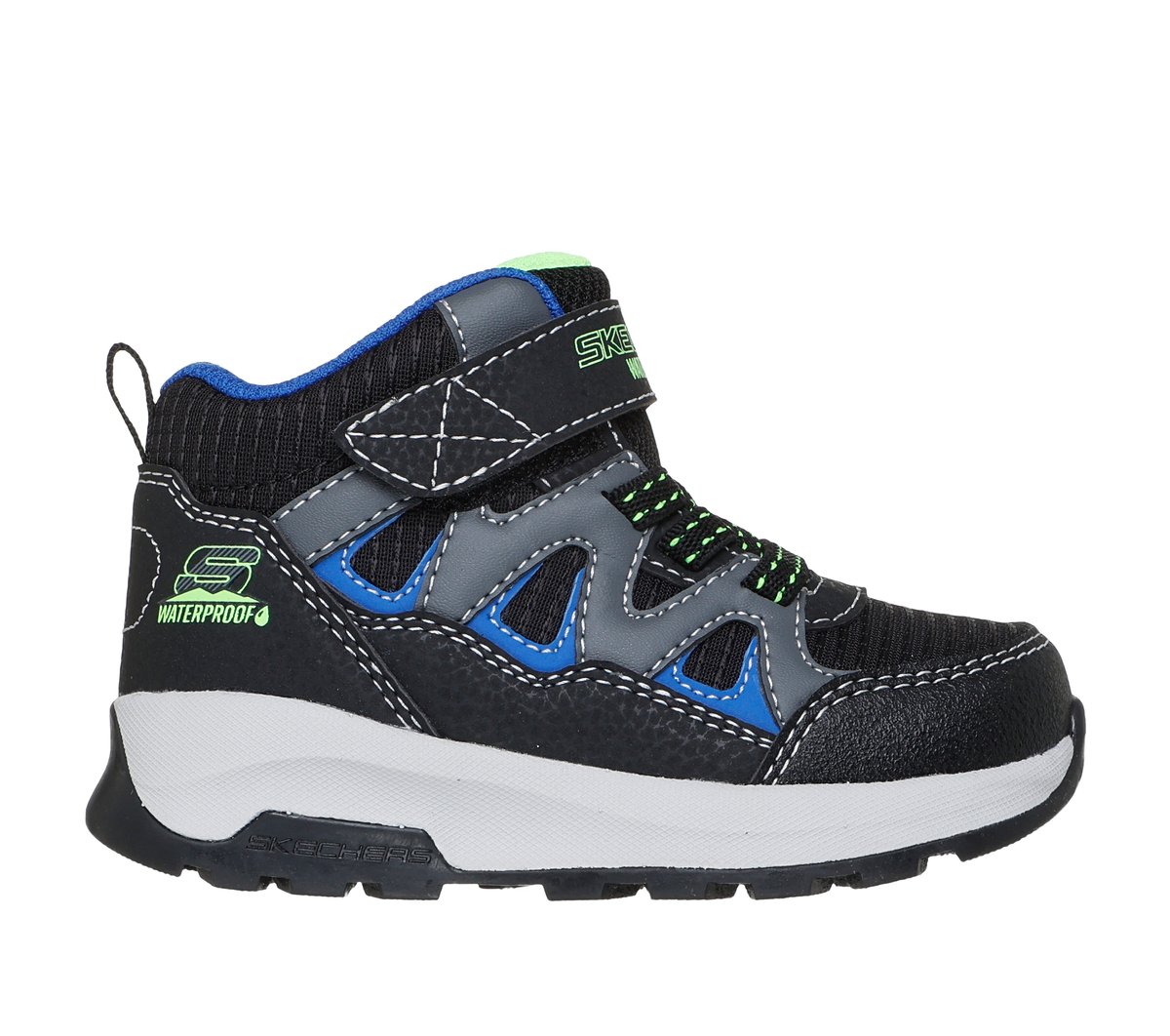 Skechers Storm Blazer - Drizzle Squad en Negro/Azul, talla 21