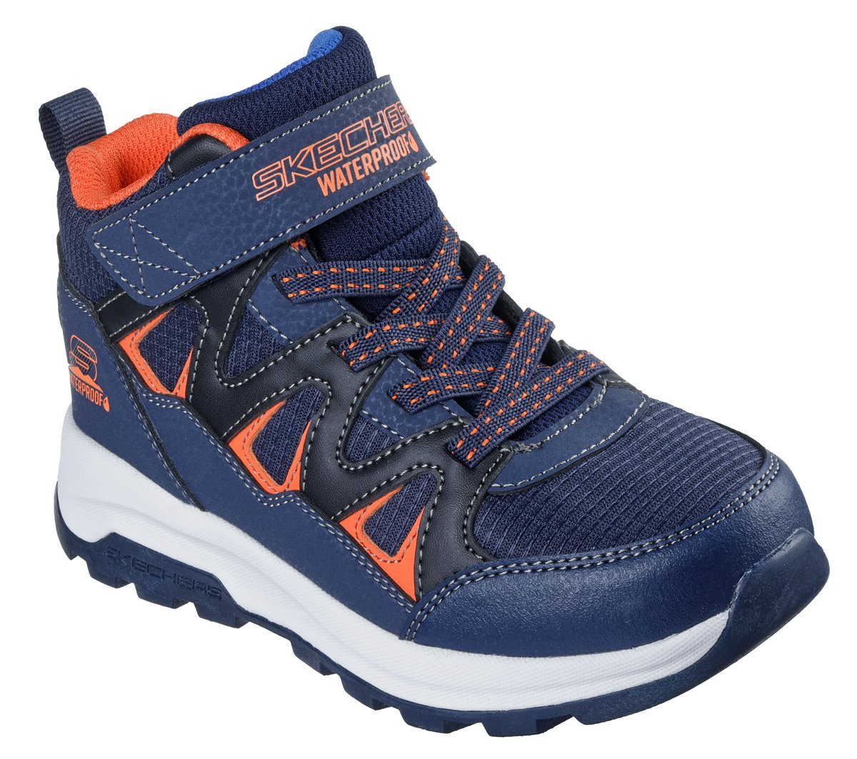 Waterproof: Storm Blazer - Drizzle Squad — NAVY / ORANGE